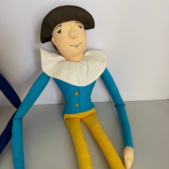 NWT Vintage Colonial Williamsburg Hotch Potch Plush Alphabet Dolls - Picture 3 of 6